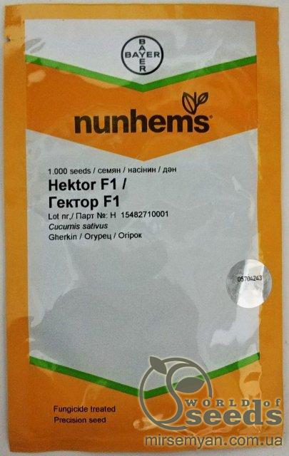 Огурец Гектор 1000 семян. (Nunhems) Огурец Гектор 1000 семян. (Nunhems)