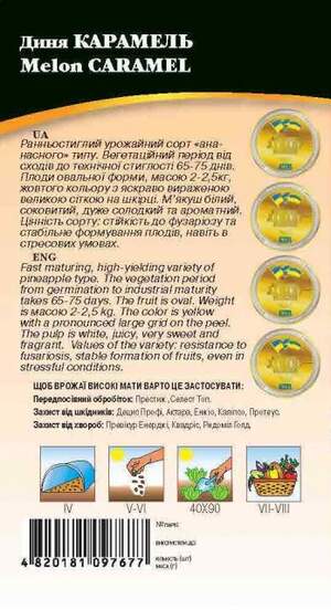 Дыня Карамель 2г WoS