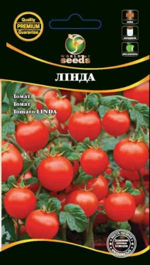 Помидоры Линда (черв. балконные) 0,1г WoS