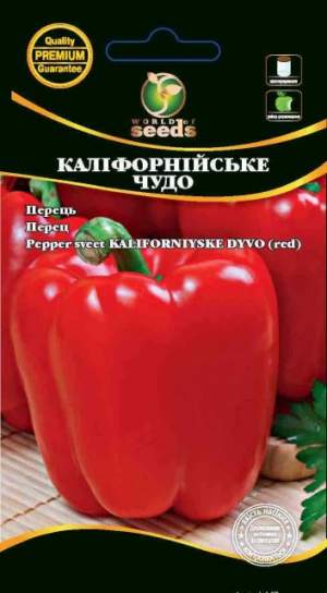 Перец Калифорнийское Чудо (красный) 0,2г WoS