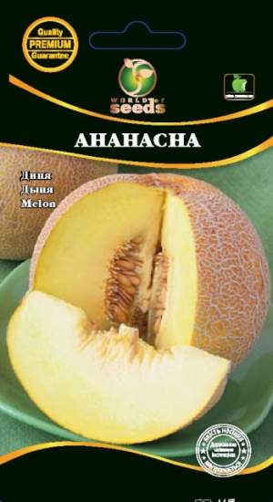 Дыня Ананасная 15 семян. WoS