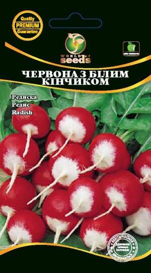 Редис Красный с белым кончиком 3г WoS Редис Красный с белым кончиком 3г WoS