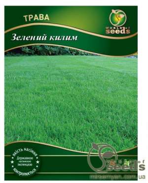 Трава газонная «Зеленый ковер» 900 г