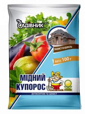 Медный купорос 100г Медный купорос 100г