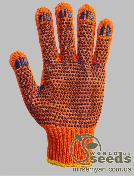 Перчатки 1077 (оранжевый) 10 пар Перчатки 1077 (оранжевый) 10 пар