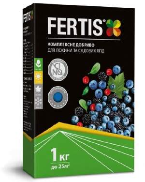 Фертис для голубики 12-8-16+MG+S+B, 1кг Fertis