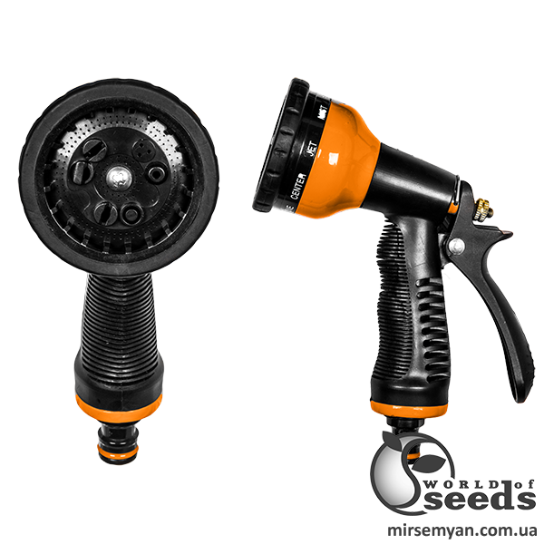 Пистолет металлический, 9 функций, PROFI, ECO-KT4656B Bradas Пистолет металлический, 9 функций, PROFI, ECO-KT4656B Bradas