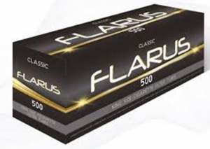 Сигаретные гильзы с фильтром для набивки табаком/Flarus/ 500шт