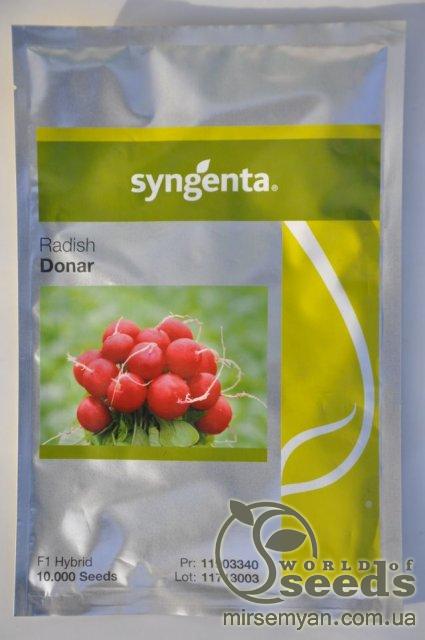 Редис Донар 10 000 семян. (Syngenta) Редис Донар 10 000 семян. (Syngenta)