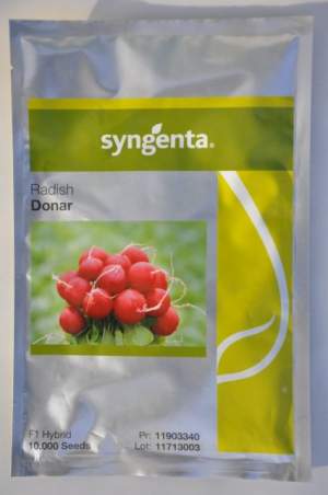Редис Донар 10 000 семян. (Syngenta)
