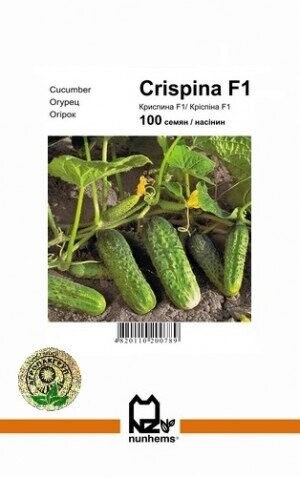 Огурец Криспина F1 100 семян. А (Nunhems) Огурец Криспина F1 100 семян. А (Nunhems)