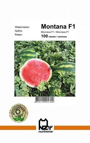 Арбуз Монтана F1 - 100 семян. А Арбуз Монтана F1 - 100 семян. А