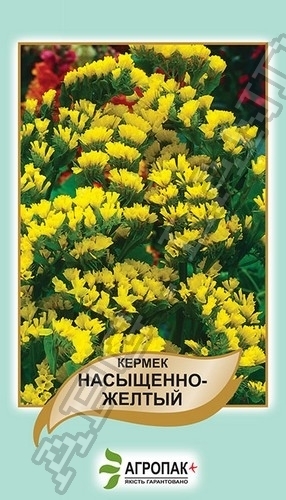 Кермек выемчатый Насыщенно-желтый - 0,2 грамма Кермек выемчатый Насыщенно-желтый - 0,2 грамма