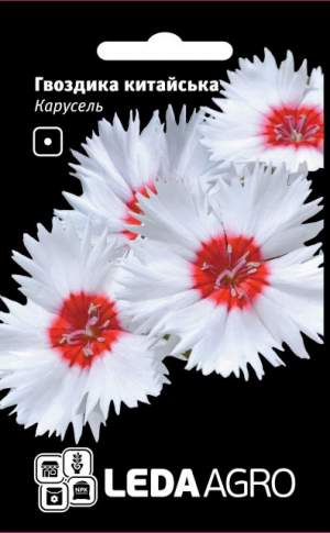 Гвоздика Карусель с красным кругом 0,1г. L Гвоздика Карусель с красным кругом 0,1г. L