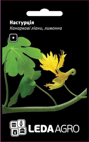 Настурция Канарковые Лианы, лимонная 0,5г. L Настурция Канарковые Лианы, лимонная 0,5г. L