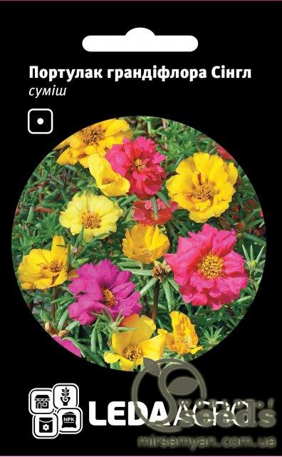 Портулак Сингл грандифлора, смесь, 0,05г. L Портулак Сингл грандифлора, смесь, 0,05г. L