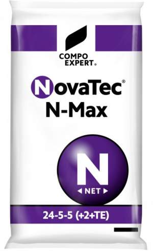 Удобрения NovaTec N-Max, NPK 24-5-5+2+ME 25кг. COMPO