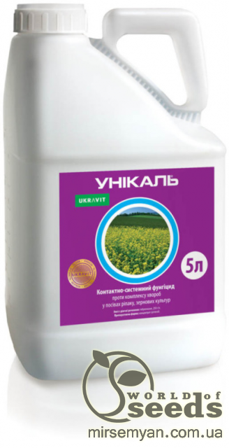 Фунгицид "Уникаль" (аналог Фоликур 250 EW) 5 л, UKRAVIT Фунгицид "Уникаль" (аналог Фоликур 250 EW) 5 л, UKRAVIT