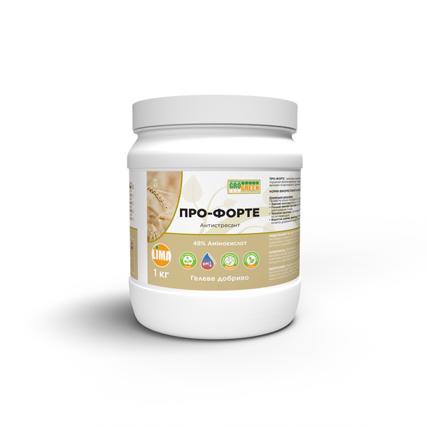 Удобрение GroGreen гель Pro-Forte 1кг Удобрение GroGreen гель Pro-Forte 1кг