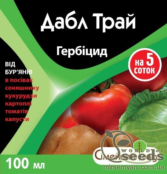 Почвенный гербицид Дабл Трай 100мл СС Почвенный гербицид Дабл Трай 100мл СС