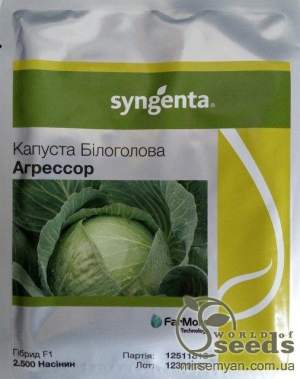 Капуста Агрессор  F1 2500 семена Syngenta