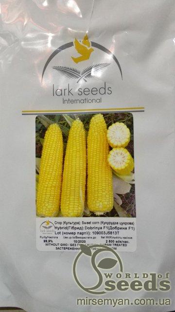 Кукуруза Добрыня F1 25 000 семян. (Lark Seeds) Кукуруза Добрыня F1 25 000 семян. (Lark Seeds)