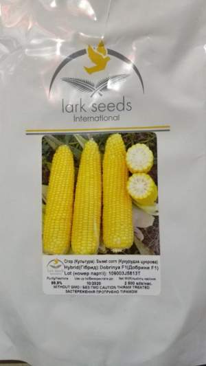 Кукуруза Добрыня F1 25 000 семян. (Lark Seeds)