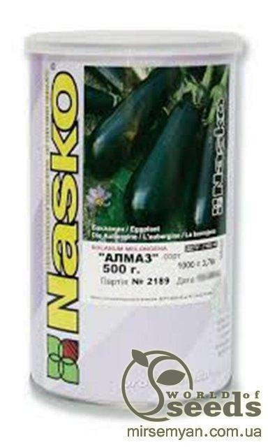 Баклажаны Алмаз 1000 семян. Наско Баклажаны Алмаз 1000 семян. Наско