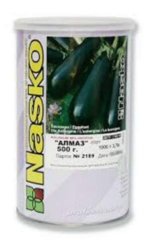 Баклажаны Алмаз 1000 семян. Наско Баклажаны Алмаз 1000 семян. Наско