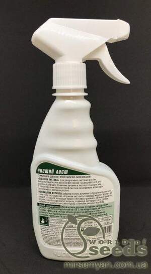 Удобрение -Спрей, Чистый Лист для листтвен. растений 300мл (Kvitofor) Удобрение -Спрей, Чистый Лист для листтвен. растений 300мл (Kvitofor)