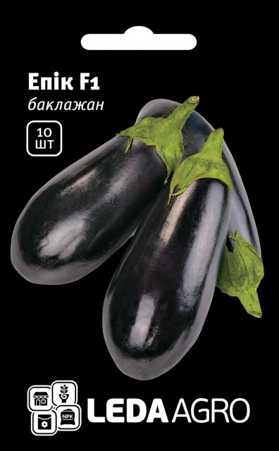 Баклажаны Эпик F1 10 семян. Л Баклажаны Эпик F1 10 семян. Л