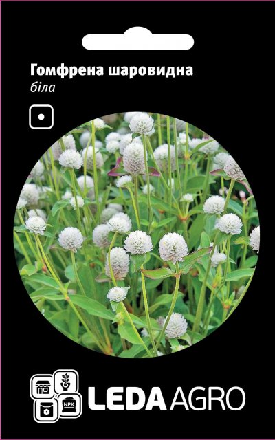 Гомфрена шаровидная, белая 0,1г. L Гомфрена шаровидная, белая 0,1г. L
