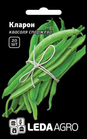 Семена фасоли спаржевой зеленой Кларон  20 сем. L (Сингента / Syngenta)
