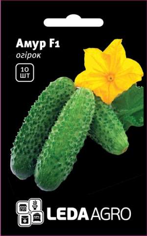 Огурец Амур F1 10 семян.  L Огурец Амур F1 10 семян.  L