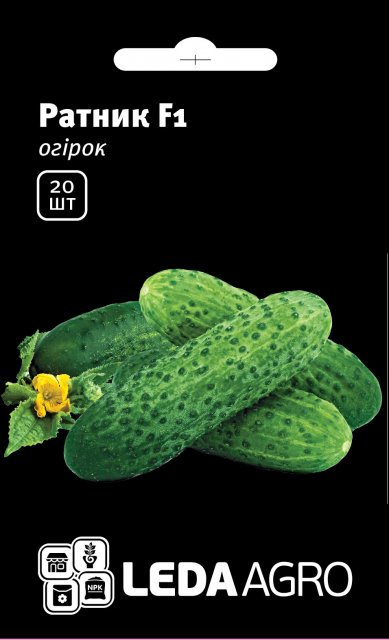 Огурец Ратник F1 10 семян. L Огурец Ратник F1 10 семян. L