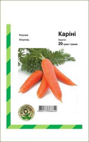 Морковь Карини 1г А Морковь Карини 1г А