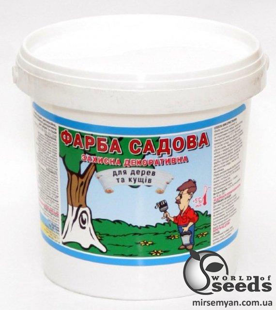 Краска для деревьев и кустов (Белила садовые) 1,4кг ЛКМ Краска для деревьев и кустов (Белила садовые) 1,4кг ЛКМ
