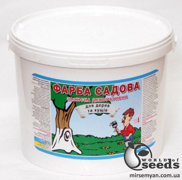 Краска для деревьев и кустов (Белила садовые) 2,8кг ЛКМ Краска для деревьев и кустов (Белила садовые) 2,8кг ЛКМ