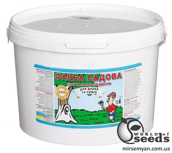 Краска для деревьев и кустов (Белила садовые) 4кг ЛКМ Краска для деревьев и кустов (Белила садовые) 4кг ЛКМ