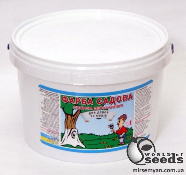Краска для деревьев и кустов (Белила садовые) 7кг ЛКМ Краска для деревьев и кустов (Белила садовые) 7кг ЛКМ