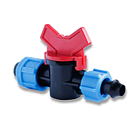 Кран стартовый с поджимом для капельной ленты SL-003A-01 Кран стартовый с поджимом для капельной ленты SL-003A-01