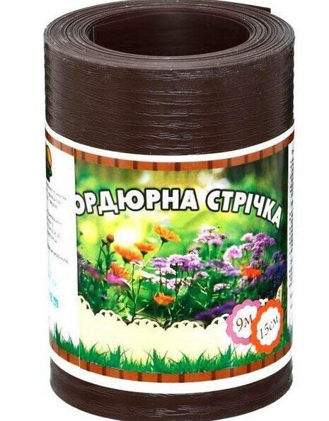 Бордюрная коричневая лента 150*0,5*9000мм Бордюрная коричневая лента 150*0,5*9000мм