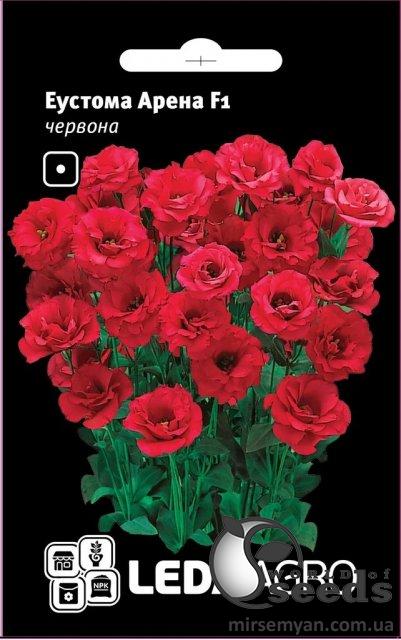 Эустома Арена F1 красная 5 семян. L Эустома Арена F1 красная 5 семян. L