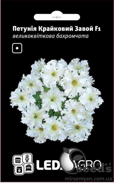 Петуния Краечный Завой F1 большекв., бахромч. 10 семян. L Петуния Краечный Завой F1 большекв., бахромч. 10 семян. L