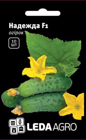 Огурец Надежда F1 10 семян.  L Огурец Надежда F1 10 семян.  L