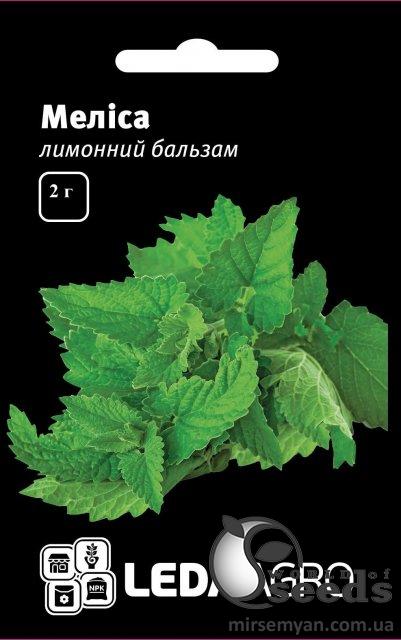 Мелисса, лимонный бальзам 2г. L Мелисса, лимонный бальзам 2г. L