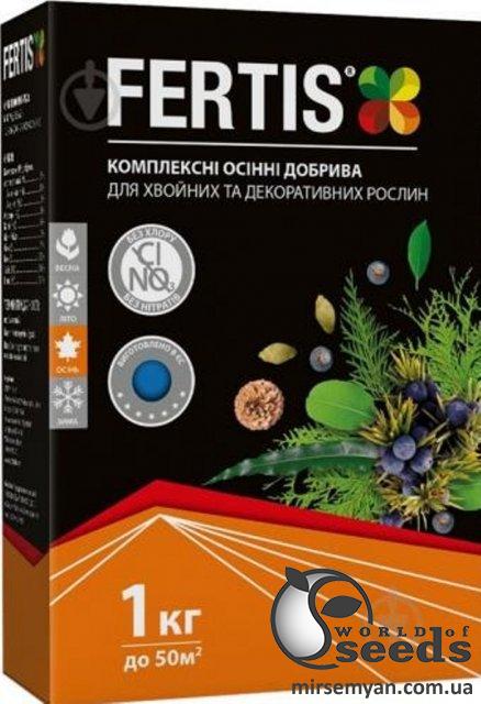 Фертис Осень для хвойных и декор. 5-15-25+Мg+S+B, 1кг Fertis Фертис Осень для хвойных и декор. 5-15-25+Мg+S+B, 1кг Fertis