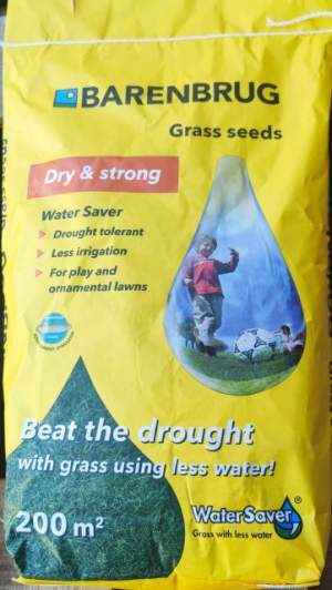 Трава газонная Засухоустойчивая/Индустриал (Water Saver) Barenbrug 5кг Трава газонная Засухоустойчивая/Индустриал (Water Saver) Barenbrug 5кг