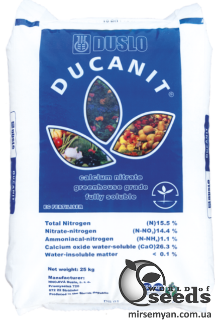 Кальциевая селитра DUCANIT (нитрат кальция), 25 кг. Кальциевая селитра DUCANIT (нитрат кальция), 25 кг.