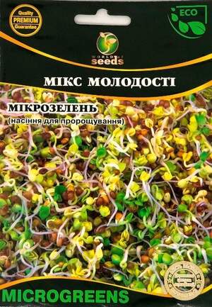 Микрозелень Микс Молодости 30г WoS